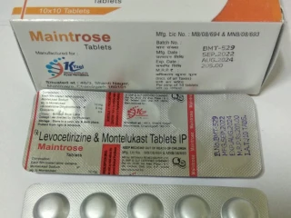 LEVOCETRIZINE 5 MG, MONTELUKAST 10 MG