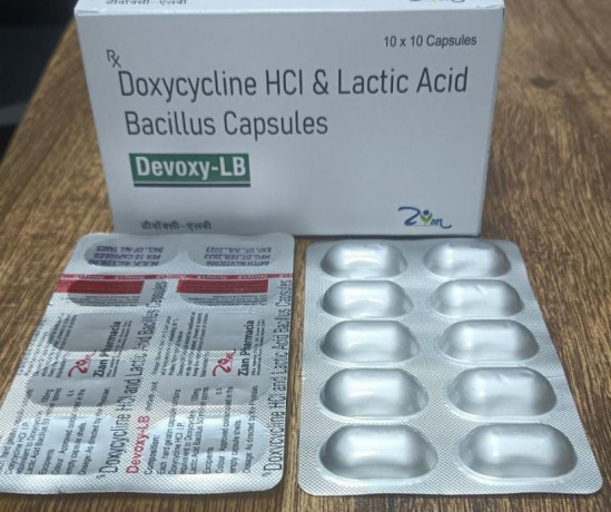DOXYCYCLINE+LACTIC ACID BACILLUS 1