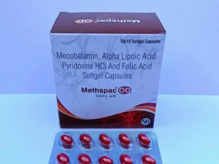 Mecobalamin alpha lipoic acid pyridoxine HCL and folic acid CAPSULE
