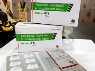Aceclofenac 100 mg Paracetamol Thiocholchicoside 4 mg Tablets