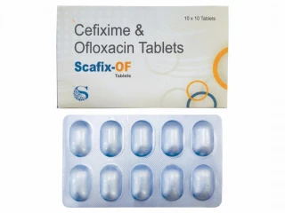 Cefixime 200mg + ofloxacin 200 mg tablet