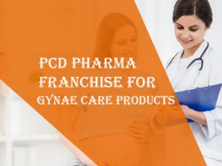Gynecology Pharma Franchise Company