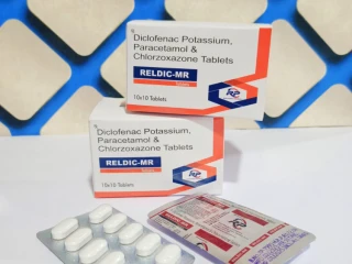 DICLOFENAC POTASSIUM PARACETAMOL&CHLORZOXAZONE