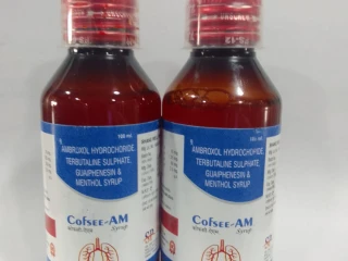 AMBROXOL HYDROCHORIDE,TERBUTALINE SULPHATE,GUAIPHENESIN & MENTHOL SYRUP