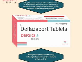 Deflazacort Tablets
