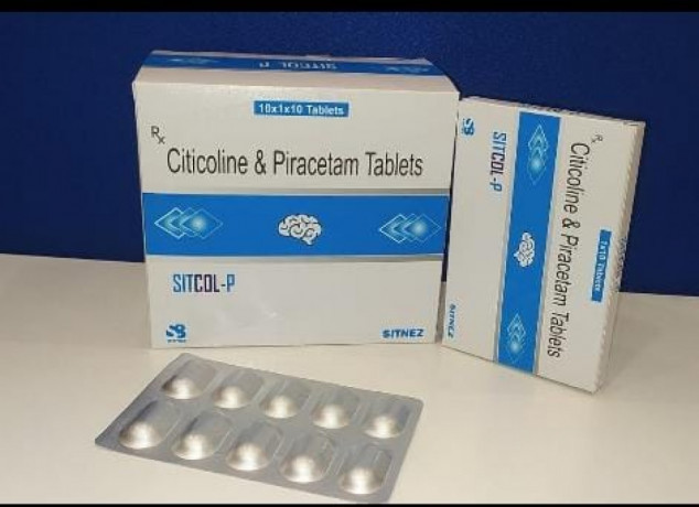 CITICOLINE 500MG +PIRACETAM 400MG TAB 2