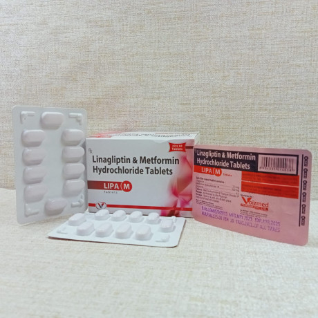 Linagliptin 2.5 mg +Metformin Hydrochloride 500 mg 1