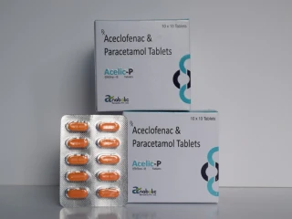 Aceclofenac 100 mg+Paracetamol 325 mg