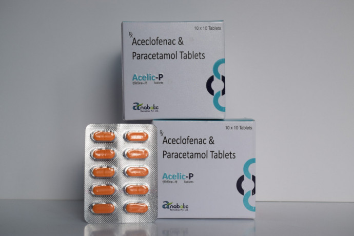 Aceclofenac 100 mg+Paracetamol 325 mg 1