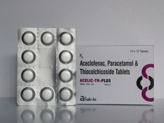 Aceclofenac 100 mg+Thiocolchicoside 4