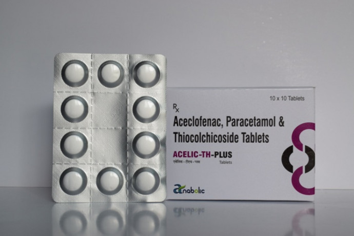 Aceclofenac 100 mg+Thiocolchicoside 4 1