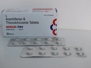 Aceclofenac 100 mg+Thiocolchicoside 4 mg