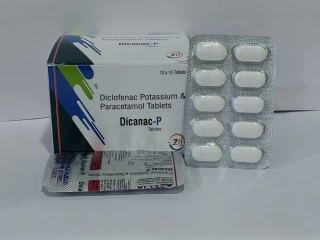 Diclofenac sodium 50mg+Paracetamol 325 mg