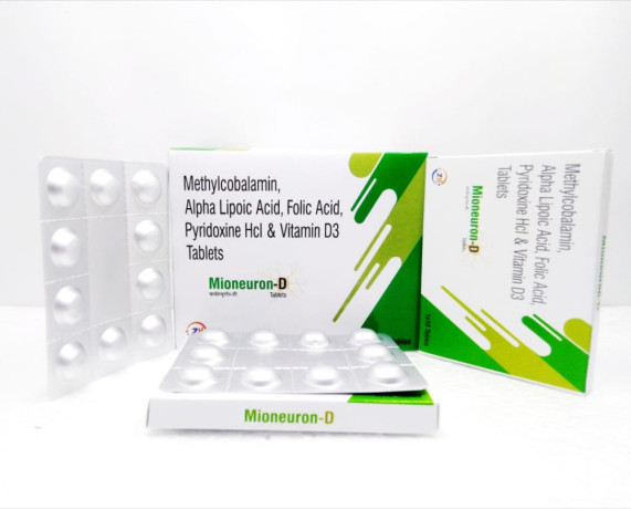Methylcobalamin+ALA+Folic acid+Pyridoxine HCL+Vitamin D3 1
