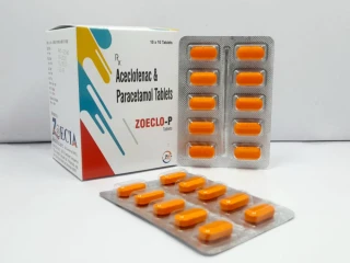 Aceclofenac 100mg+Paracetamol 325mg