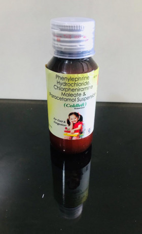 Phenylephrine 2.5 mg + Chlorpheniramine 1mg + Paracetamol 125 mg Suspension 1