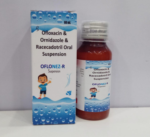 Ofloxacin+Ornidazole+Racecadotril 1