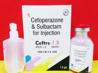 Cefoperazone 1000 mg + Sulbactam 500 mg