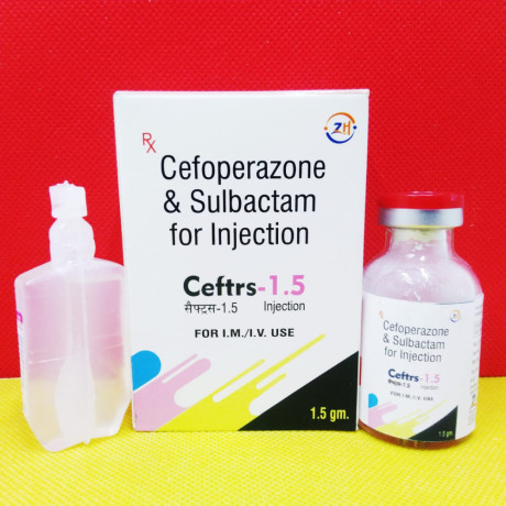 Cefoperazone 1000 mg + Sulbactam 500 mg 1