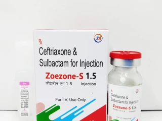 Ceftriaxone 1000 mg + Sulbactam 500 mg