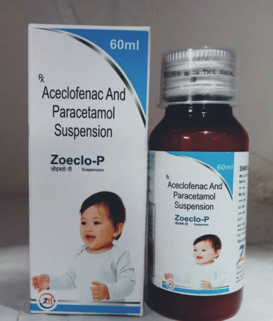 Aceclofenac 50 mg + Paracetamol 125 mg 1