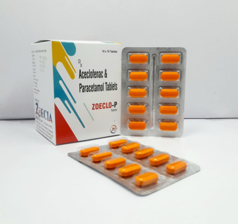 Aceclofenac 100mg+Paracetamol 325mg 1