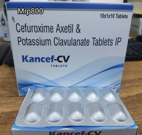 Cefuroxime axetil and potassium clavulanate tablets 1