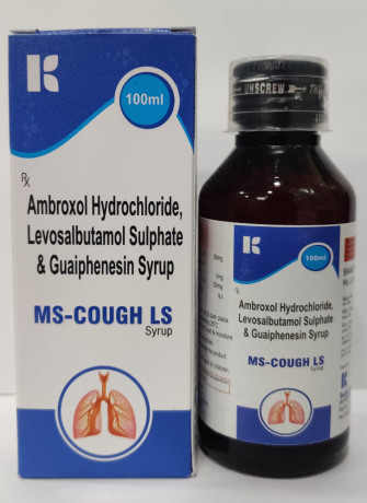 Levosalbutamol 1 mg Ambroxol 30 mg Guaiphenesin 50 mg Syrup 1