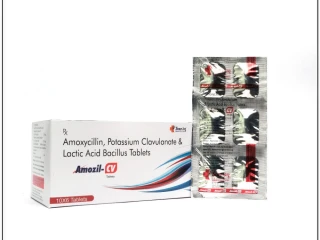 Amoxycillin 500 Mg + Clavulanic Acid 125 Mg. With Lactic Acid Bacillius 60 Mill. Spores