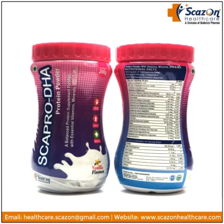 Protein Powder With Essential Vitamins, Minerals & DHA With GLA 1