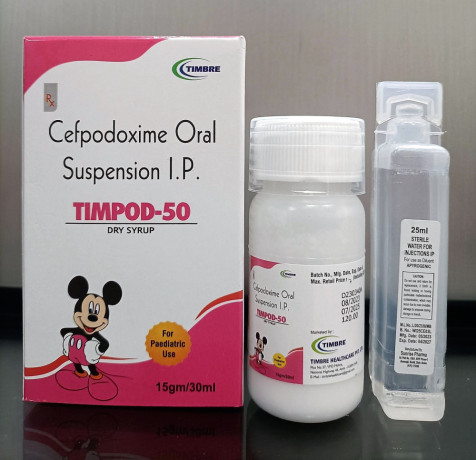 Cefpodoxime Proxetil 50 mg Dry Syrup 1
