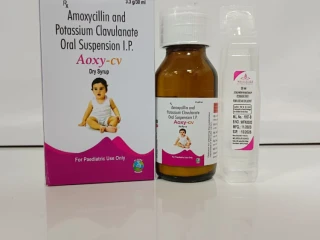 Amoxy Clav Dry Syrup with Water