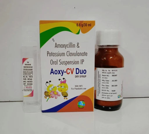 AmoxyClav Dry Syrup with Water 1
