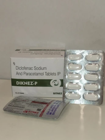 Diclofenac 50mg +Paracetamol 325mg 1