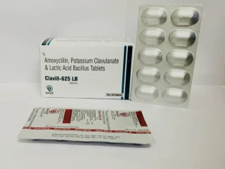 Amoxicillin 500mg + Clavulanic acid 125mg