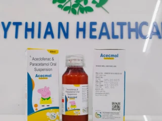 ACECLOFENAC 50MG +PARACETAMOL 125MG SUS.