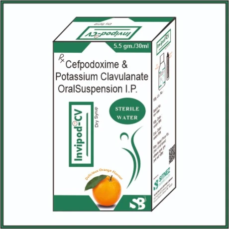CEFPODOXIME +CLAVULANATE DRY SYP 1