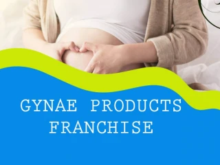 Gynaecology Product Pharma franchise