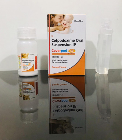 Cefpodoxime 50 mg + Clavulanic Acid 31.25 mg Dry Syrup 2