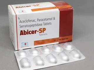 Aceclofenac 100 MG + PARACETAMOL 325 MG + SERRA 15 MG