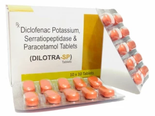 Diclo 50 mg + Para 325 MG + Serra 10 MG