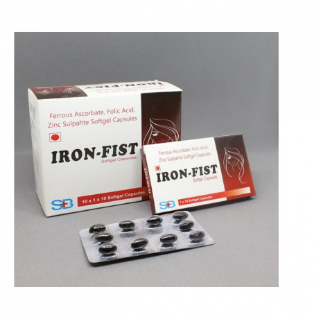 Ferrous Ascorbate, Folic Acid , Zinc (SOFTGEL- MONO-CARTON) 4