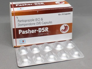 PASHER DSR ( PANTAPRAZOLE 40 + DOMEPARADONE 30 )