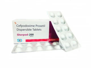 SHERPOD 200 (Cefpodoxime Proxetil Dispersible Tablets)