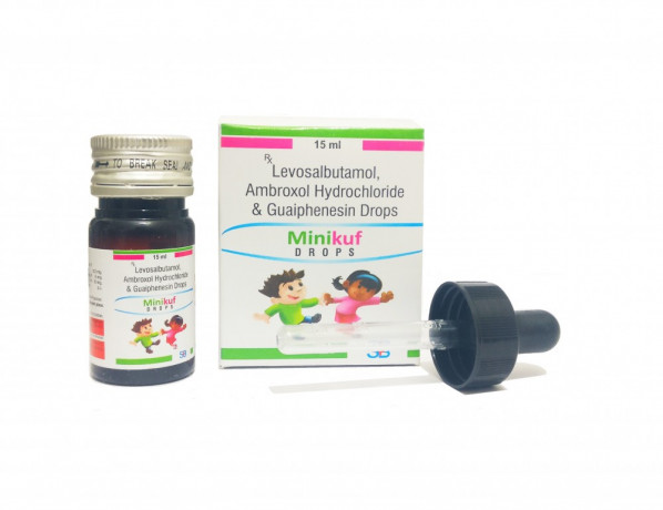 LEVOSALBUTAMOL + AMBROXOL & GUAIPHENESIN ( DROPS 15 ML ) 1