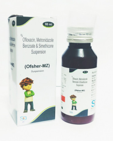 OFLOXACIN + METRONIDAZOLE + SIMETHICONE 1