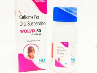 Wolvix 50 (CEFIXIME Dry Syrup)