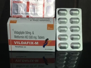 VILDAGLIPTINE 50 MG+ METFORMIN 500 MG