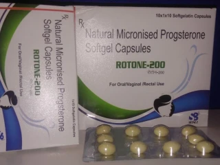 Natural Micronised Progsterone softgel Capsule