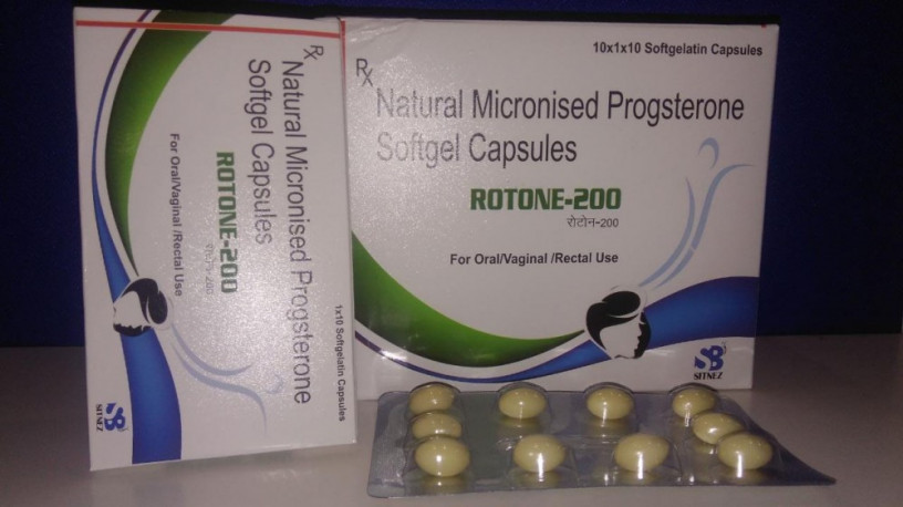 Natural Micronised Progsterone softgel Capsule 1